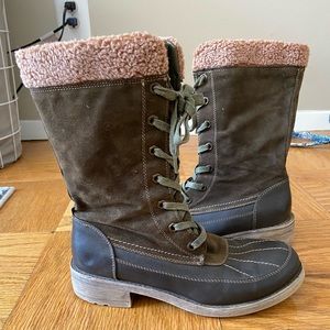 Lace Up Winter Boots